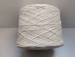 Wolle 80% Seide 10% zum Handstricken, Lana Seta 540g weiss