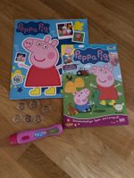 Projektor Taschenlampe + zwei Hefte von Peppa Pig / Wutz