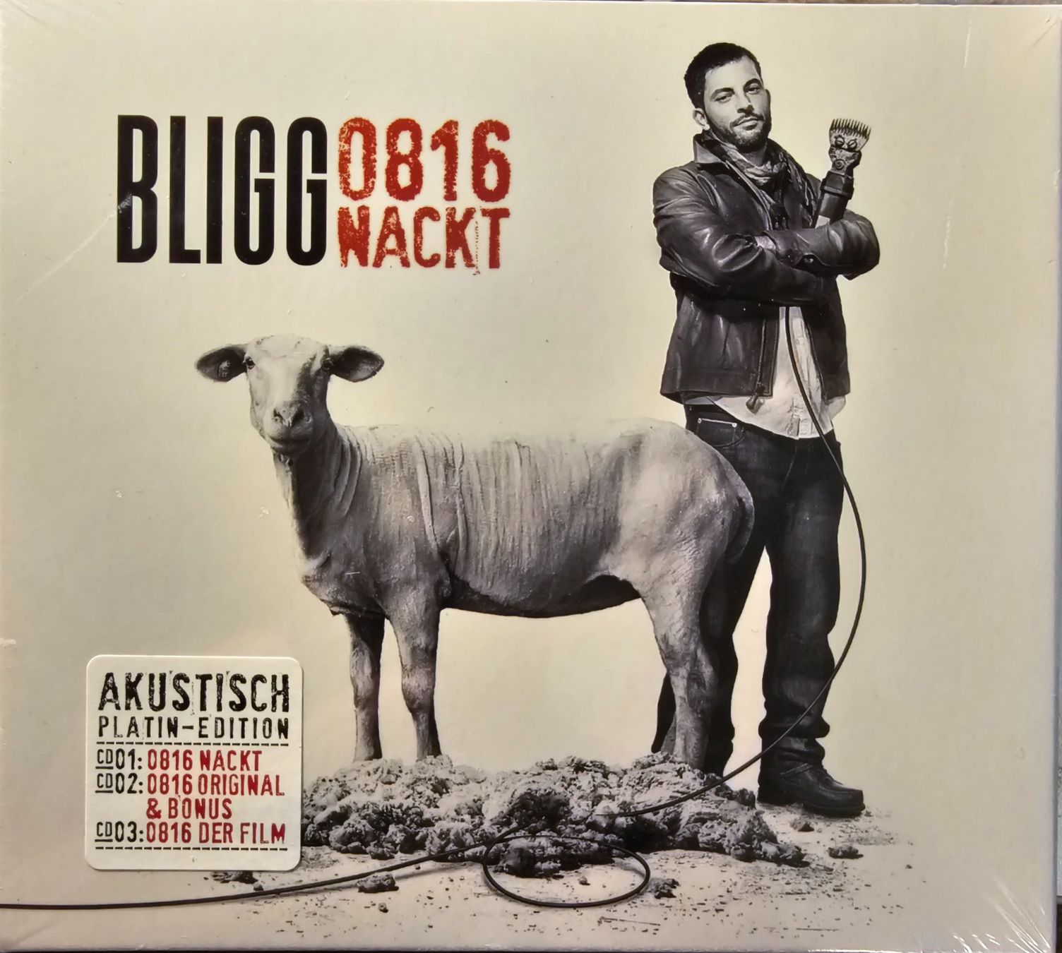 CDs: Bligg – 0816 Nackt – Neuf avec emballage d'origine à Wahlen b. Laufen par Cg10