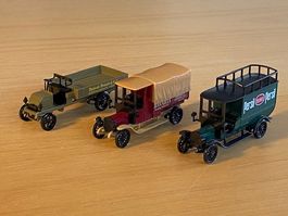Märklin 1894 - Fahrzeug-Set 3tlg. - Oldtimer Lieferwagen