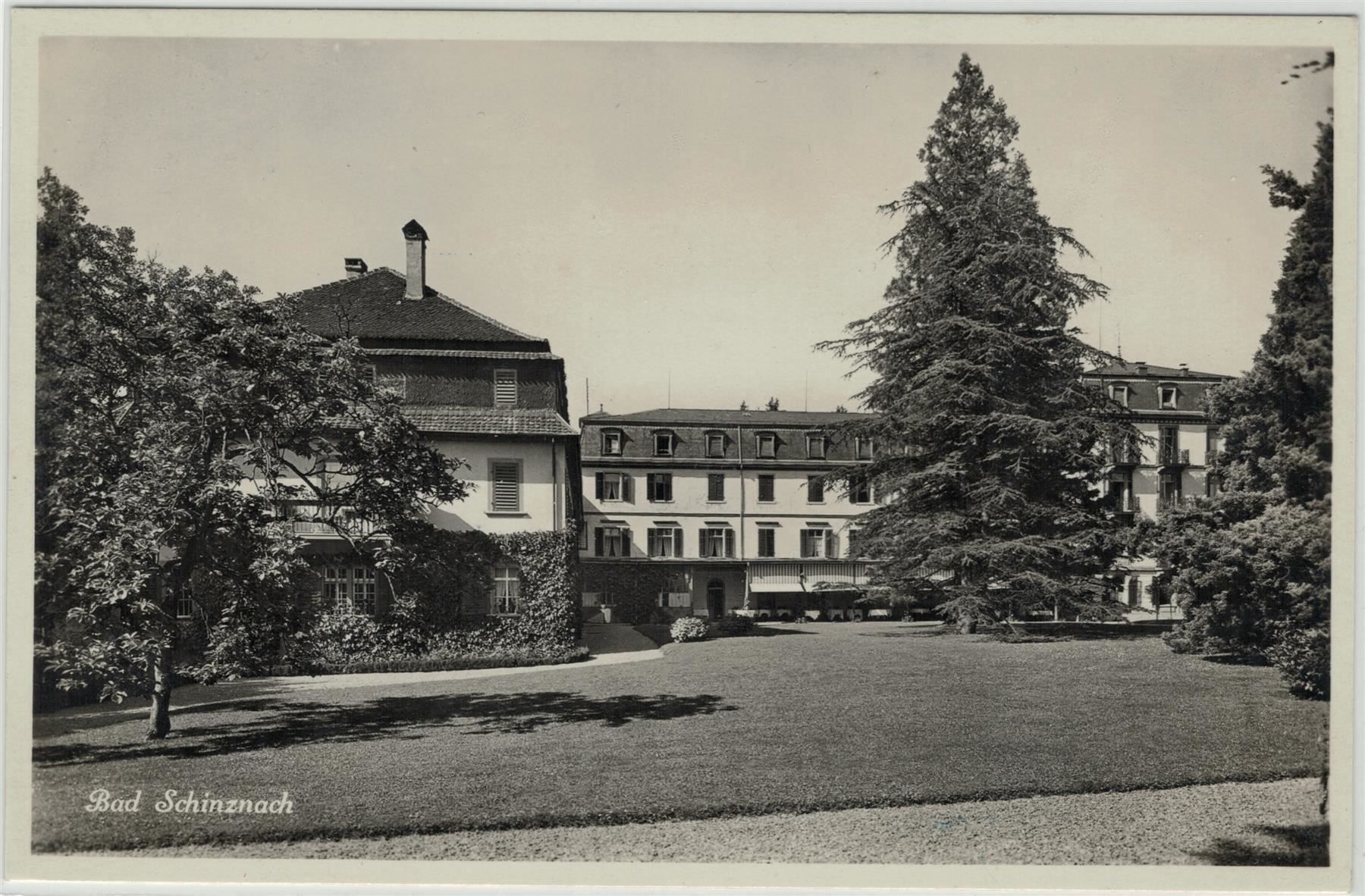 Ansichtskarten: AG 265 BAD SCHINZNACH 1936 – Gebraucht aus Fribourg von philafri