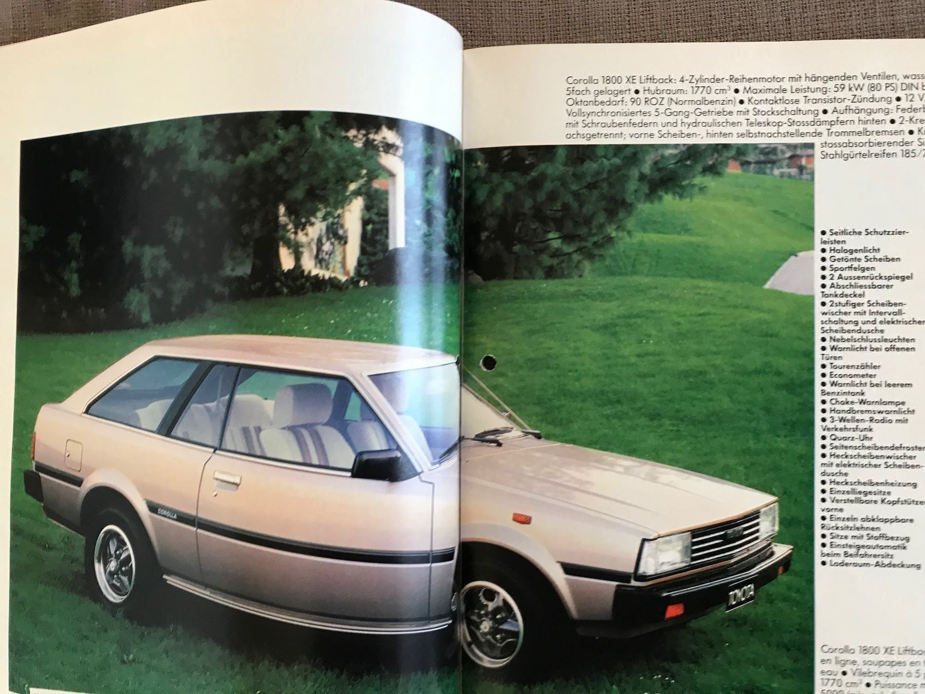Toyota Dokumente: Toyota  Tercel Prospekt – Gebraucht aus Balterswil von Jeko1967 4