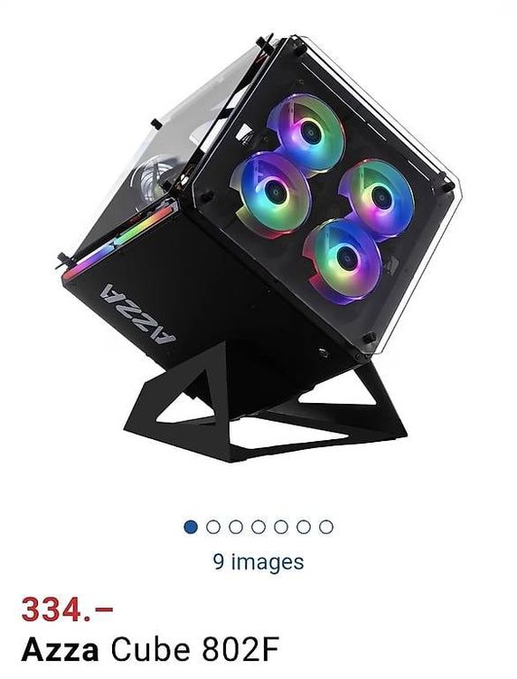 Azza Cube RTX 2060 RGB Fortnite Arc Raiders Gaming PC (Gebraucht) in St ...