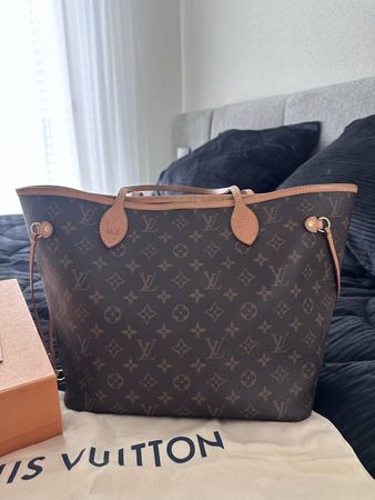 Louis Vuitton Neverfull MM, inkl. Zubehör!