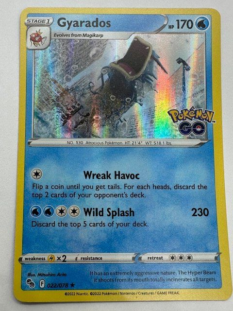 Pokémon Carte collezionabili: Gyarados - Holo – Nuovo (secondo la descrizione) da Nussbaumen AG venduto da Pika-Shop