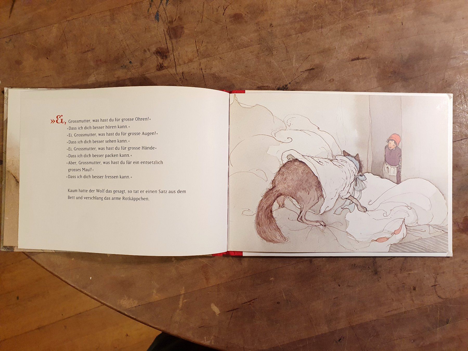 Bücher: Rotkäppchen - Gebrüder Grimm – Gebraucht aus Zürich von loosebone 2