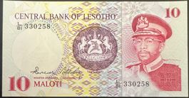Lesotho 10 Maloti (1984) - non circ./unz