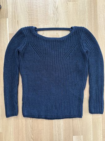 Kookai navy knit sweater - like new size medium