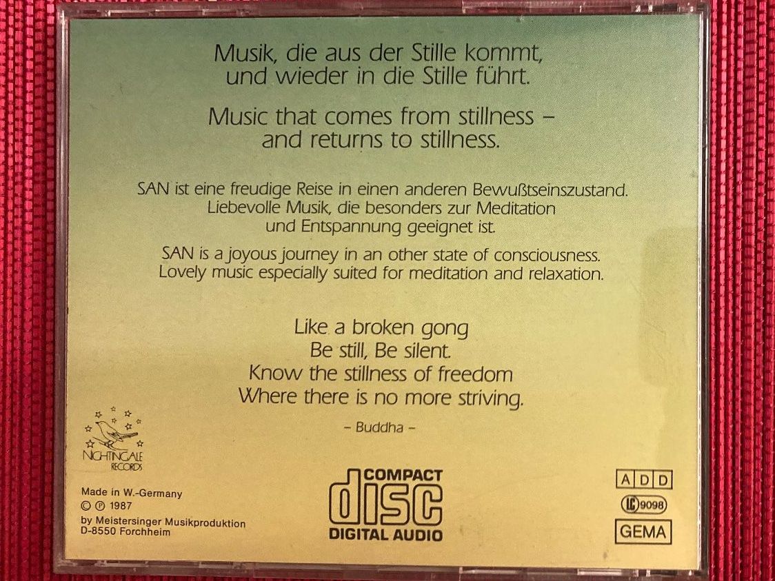 CDs: CD,  Deuter, San – Gebraucht aus Baden von Yoyo1 1