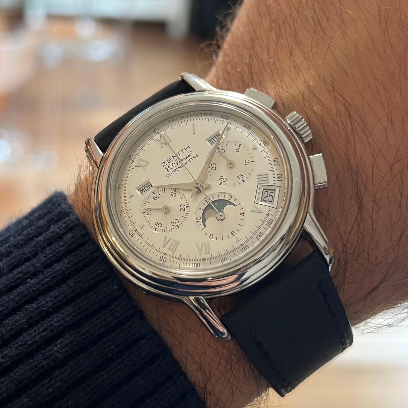 Zenith Orologi: Zenith El Primero Chronomaster Triple Date Moon-Phase 01.024 – Usato da Carouge GE venduto da Watchaser 3