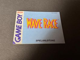 ANLEITUNG FÜR WAVE RACE NINTENDO GAME BOY