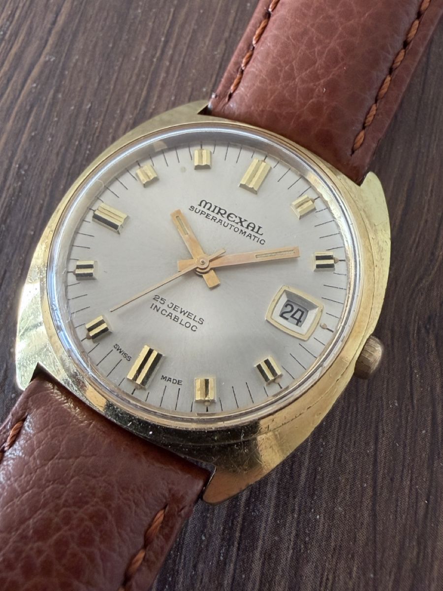 Mirexal Orologi: Mirexal SuperAutomatic ETA vergoldet uhr – Usato da Zürich venduto da Rocola26