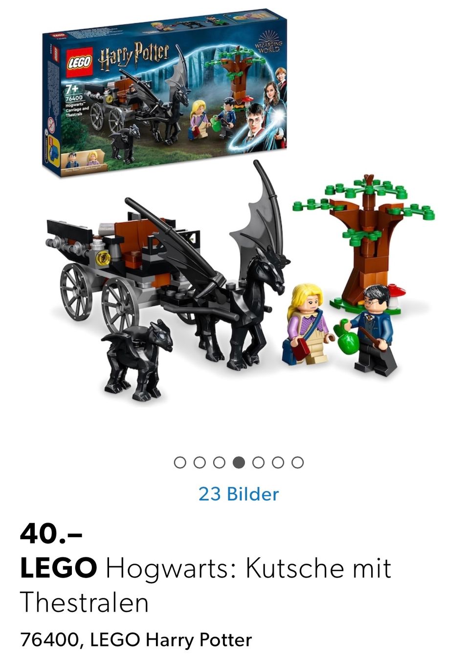 Lego Spielzeuge: Lego Harry Potter Kutsche mit Thestralen – Gebraucht aus Alterswil FR von Daria.a 2