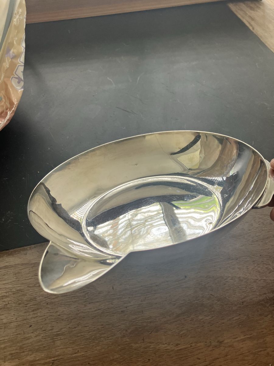 Ciotole: Coupe / centre de table ERCUIS en métal argenté – Usato da Fribourg venduto da Birchler.christian 2