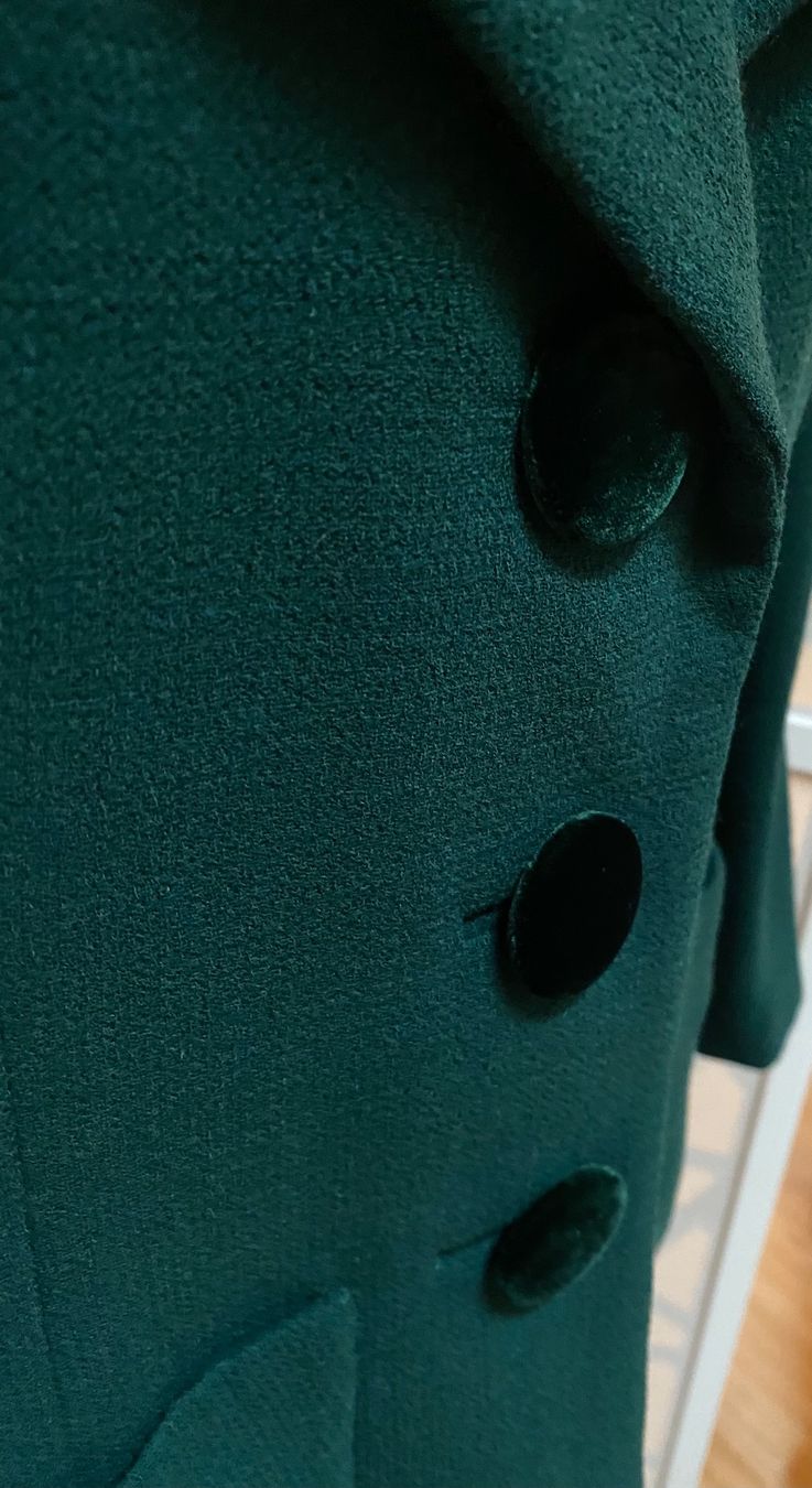 Giacche: Vintage classy wool green jacket. EUR44 – Usato da Grund b. Gstaad venduto da PlageNeige 2