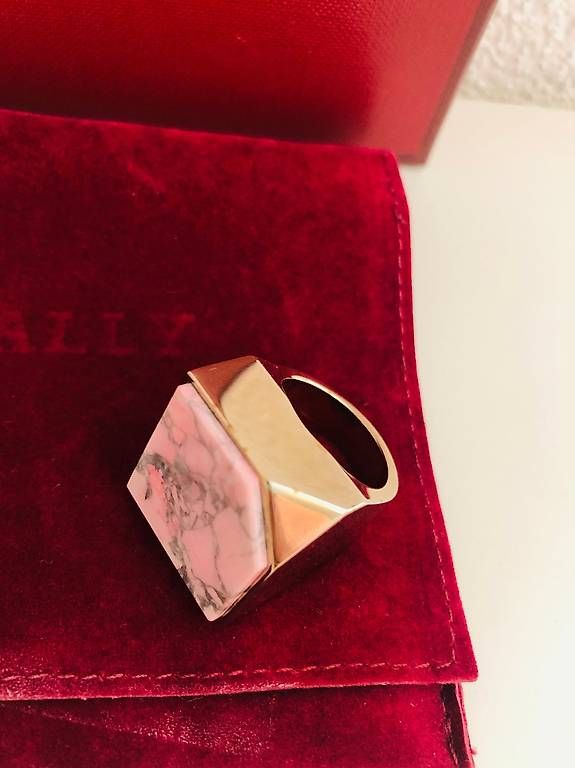 Anelli: BALLY Ring Gr. 56 Gold/rosa (neu) – Nuovo (secondo la descrizione) da Spreitenbach venduto da MomoFranky 2