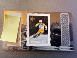 Swiss Crypto Stamp 5.0 "silber" ID 10 Vreni Schneider **