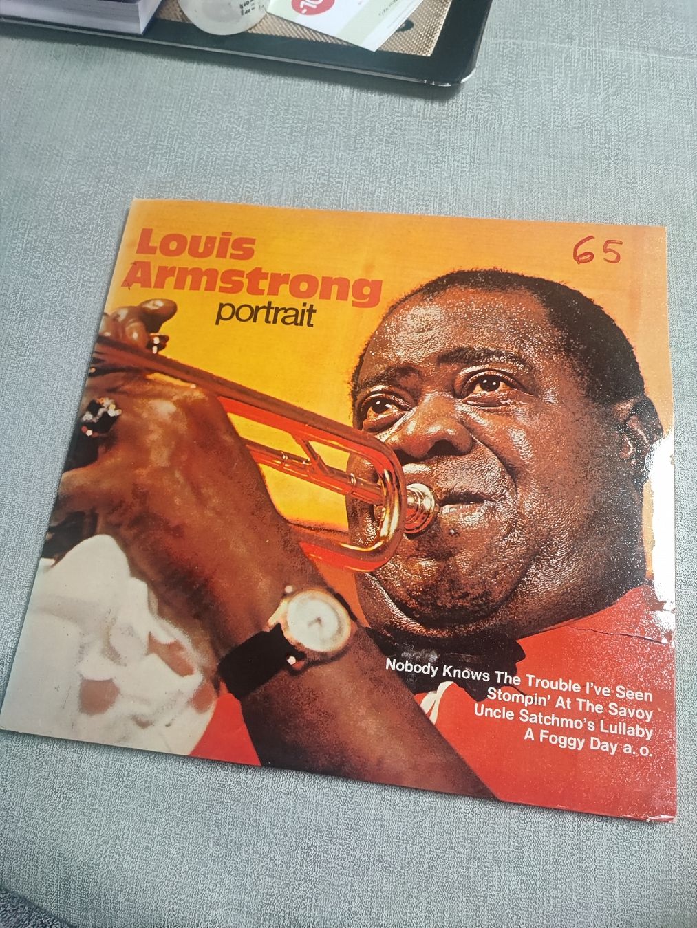 Dischi in vinile: Louis Armstrong portrait – Usato da Vullierens venduto da Saway