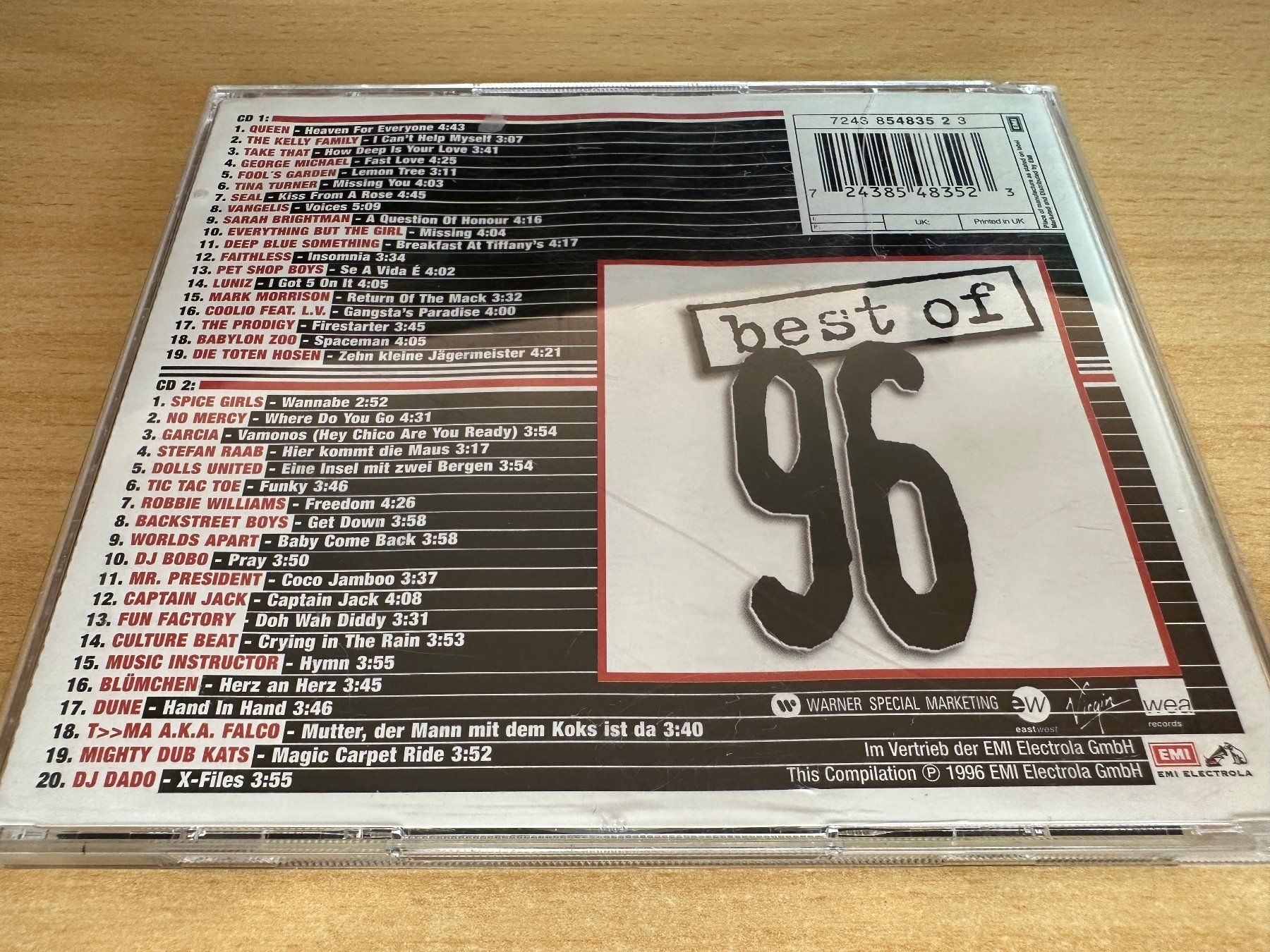 CDs: Various – Best Of '96 - 2 CD – Gebraucht aus Rikon im Tösstal von Alpenmutz 1