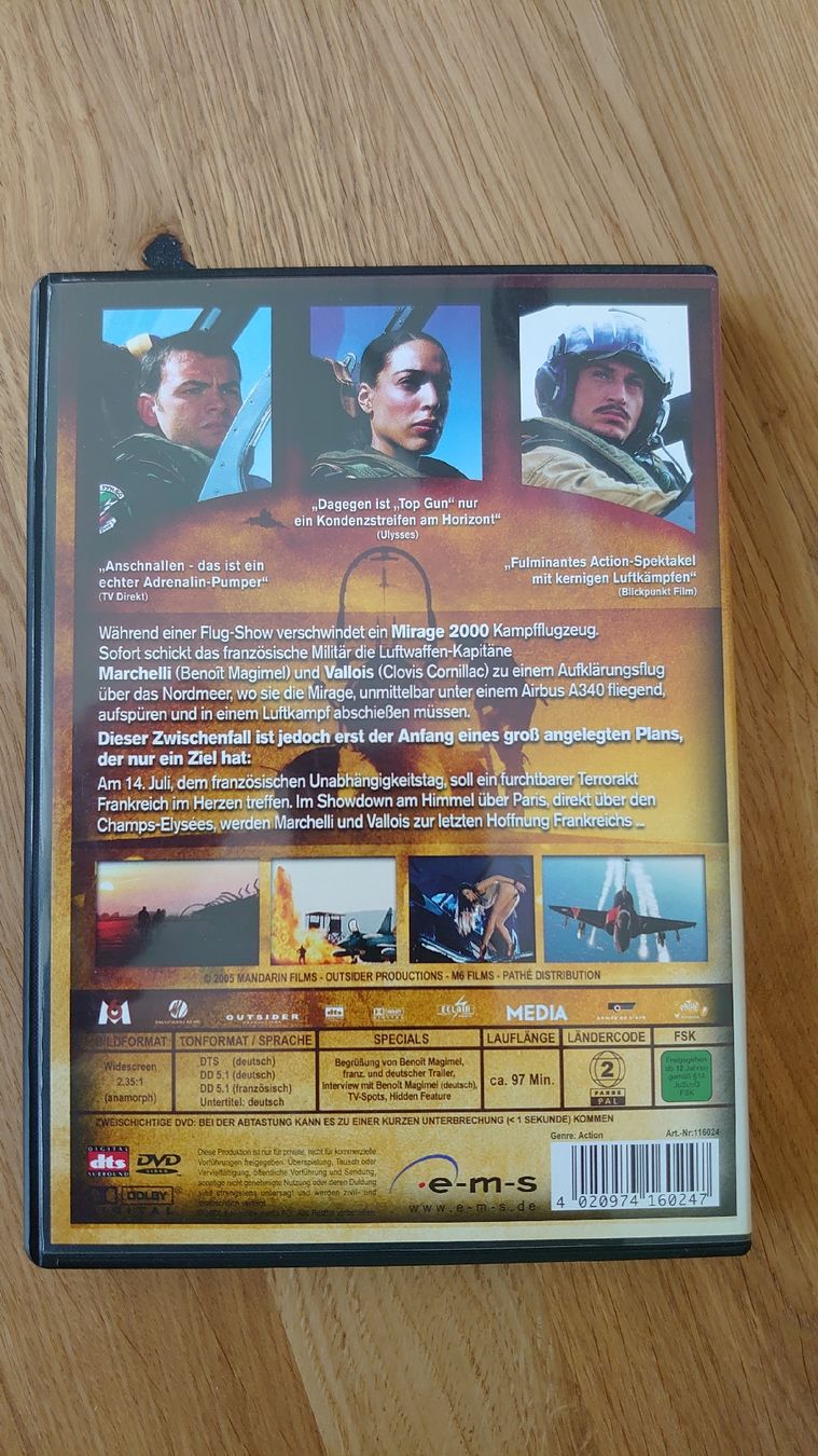 Tutti i DVDs: Sky Fighters – Usato da Pfäffikon SZ venduto da Wild0 1