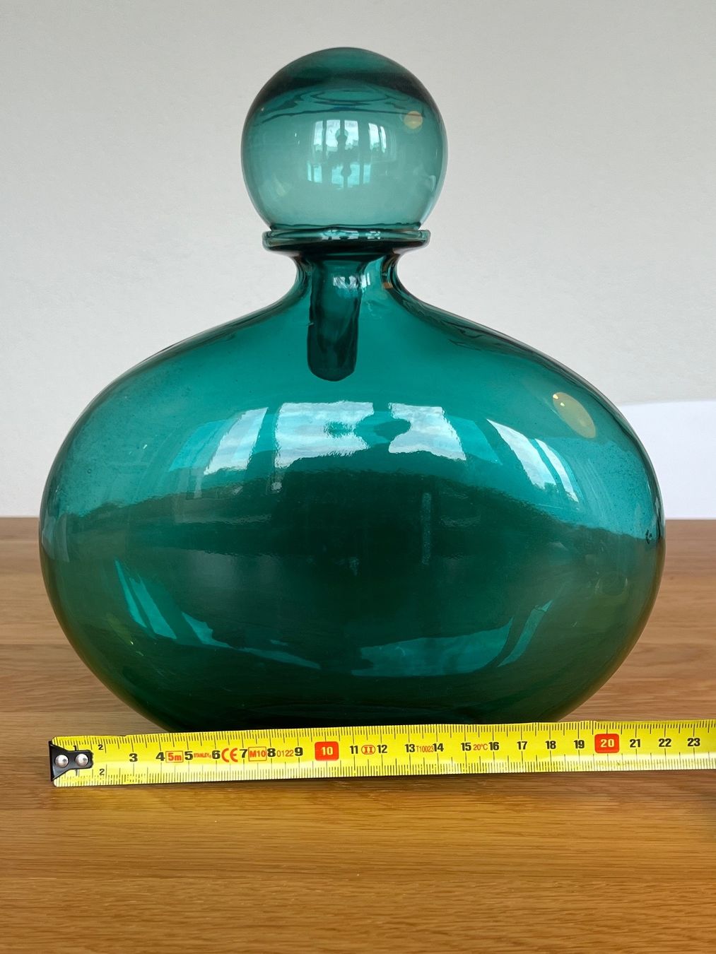 Caraffe: Vintage grüne Glaskaraffe Dekanter – Usato da Zollikerberg venduto da god_6ptz 3