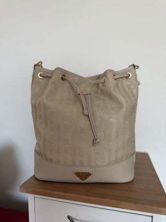 Maison Mollerus Bucket Bag Champagne