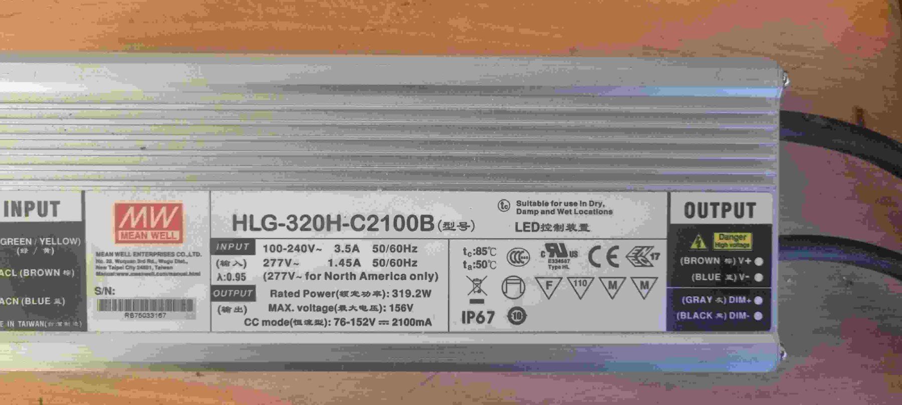 Componenti elettronici: LED Treiber Mean Well  13 Stück – Usato da St. Margrethen SG venduto da morimpex 1