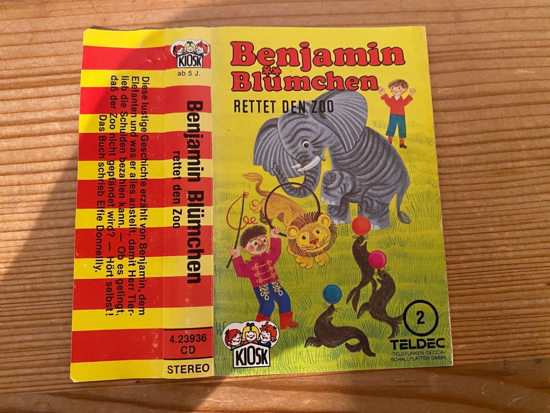 Musicassette: Kassette - Benjamin Blümchen (Folge 2) – Usato da St.Gallen venduto da kingsamas 3