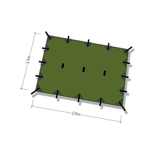DD Hammocks Sonstiges zu Militär: DD Hammocks DD Tarp S superleicht oliv – Neu und originalverpackt aus Tulln von HaengemattenShop 5