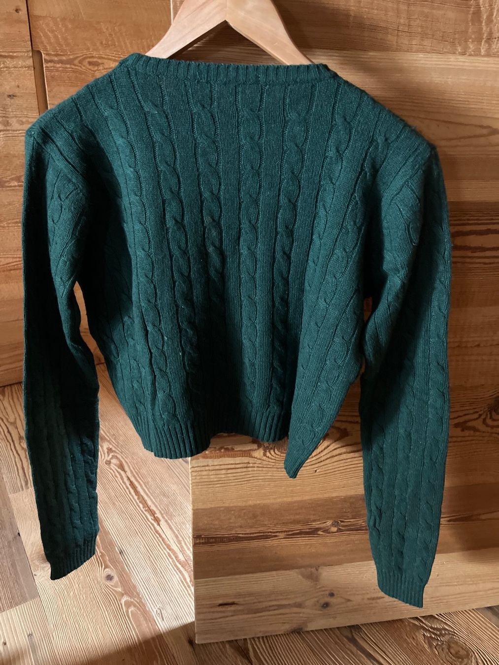 Brandy Melville Pulls et sweat-shirts: Brandy Melville dark green round neck pullover – D'occasion à Rüschlikon par ant_5v7g 1