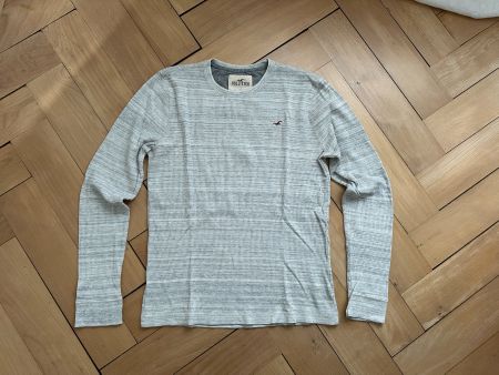 HOLLISTER - Pullover hellgrau L