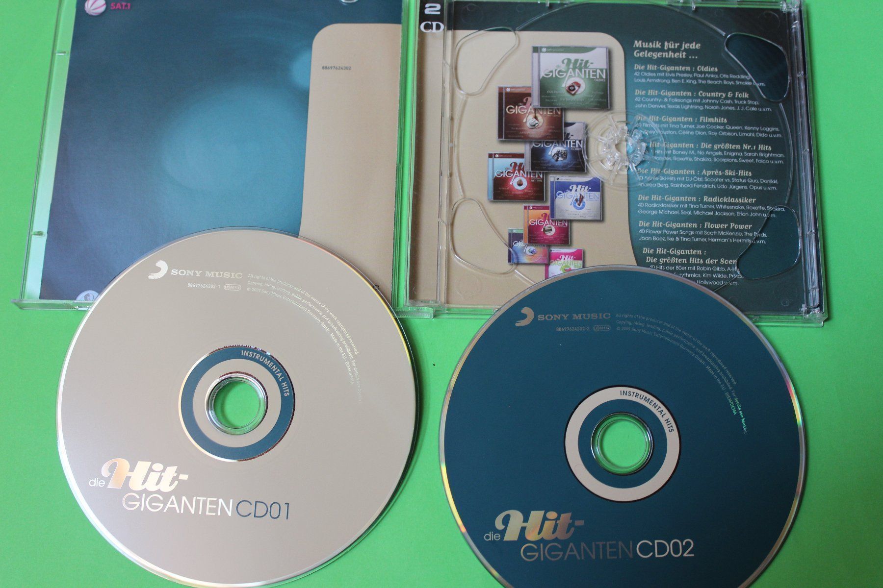 CD: DIE HIT-GIGANTEN - INSTRUMENTAL HITS 2CDs – Usato da Tübach venduto da JamesStone 3