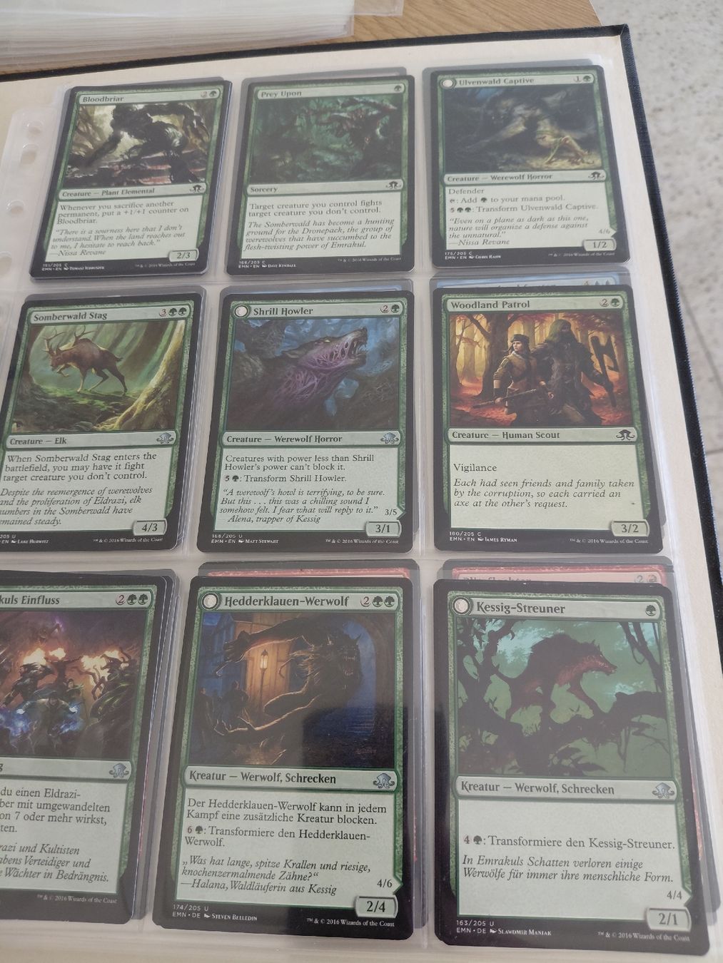 Magic The Gathering Carte collezionabili: Return2Ravnica/Innistrad/Eldritch Moon Ordner MTG – Usato da Kehrsatz venduto da Jadeeeee 6