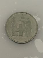 Schweizer Gedenkmünze 5 Franken 1974