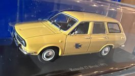 Renault 12 break de 1971 La Poste 1/43