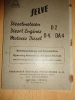 Dieselmotoren D2 Selve