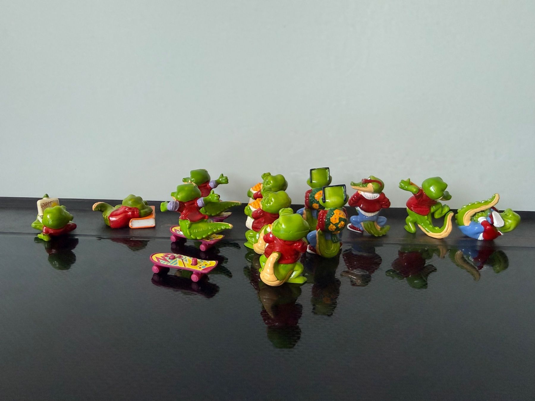 Figuren: Ü-Eier Figuren Krokos ca. 1992, grosses Set – Gebraucht aus Muri AG von Hawaiiandream 1