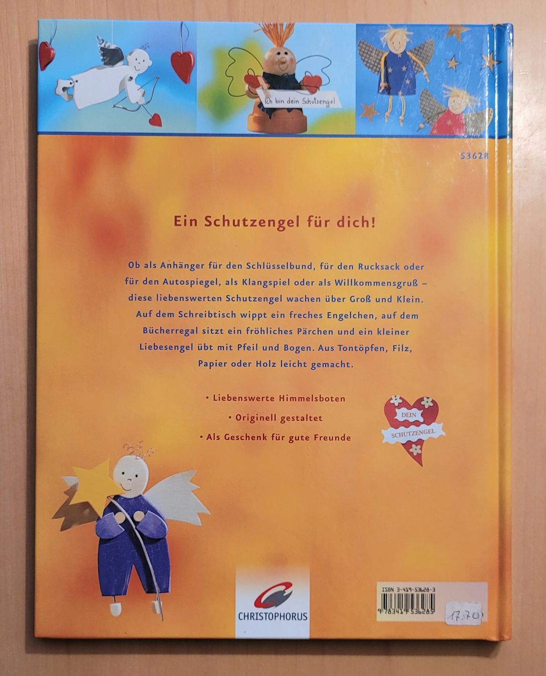 Livres: Schutzengel Bastelbuch - Christophorus-Verlag – Neuf (Voir description) à Madiswil par Laubfleck 1