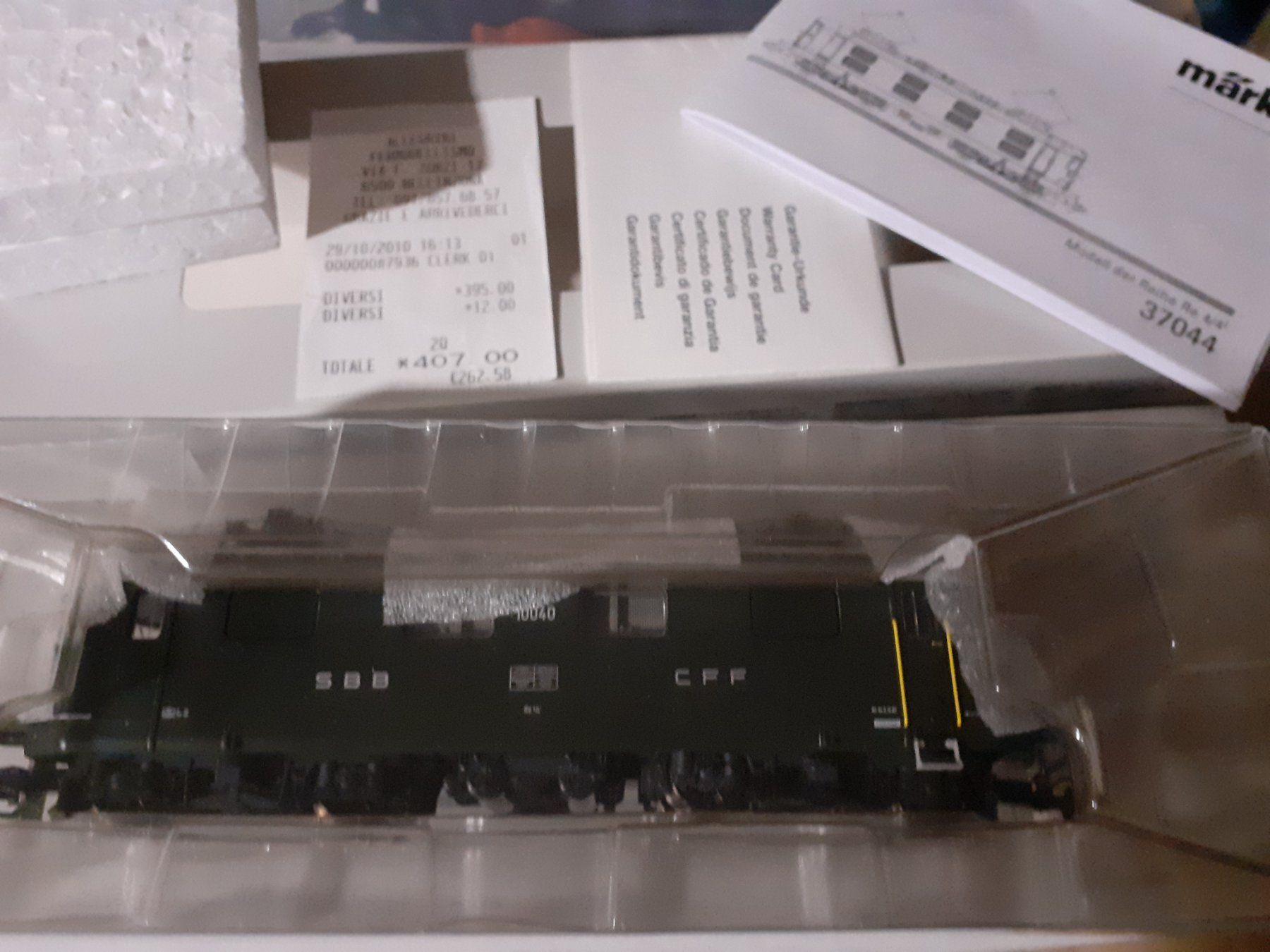 Märklin Modellini di ferrovie: Märklin 37044 Re 4/4 I SBB – Nuovo (secondo la descrizione) da Arbedo venduto da aladino666 2