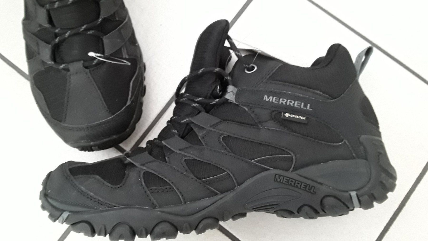 Merrell Scarpe da uomo: Neu merrell wanderschuhe gr 46, goretex – Nuovo e nell'imballaggio originale da Dagmersellen venduto da L.Ga.