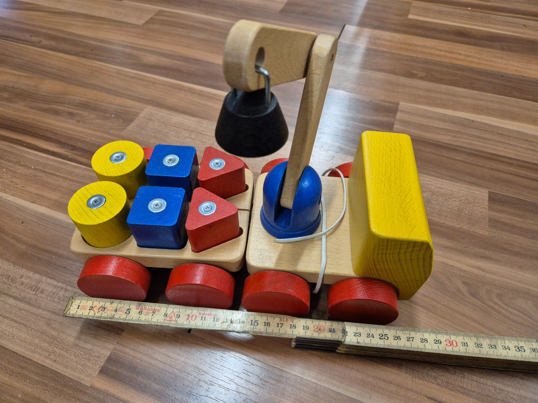 Jouets: Magnetkran aus Holz L3 – Neuf (Voir description) à Schwarzenburg par Flamingo07 1