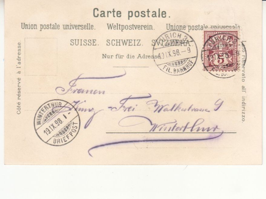 Cartes postales: Soldatengruss 1898 – D'occasion à Bürglen TG par StampGraf 1