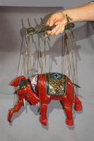 Elefant aus Puppentheater - sehr selten! Wohl aus Indien