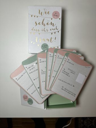 Hochzeitskarten Set 