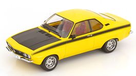 OPEL MANTA A IRMSCHER GELB/SCHWARZ 1974 1:18 MCG 1974
