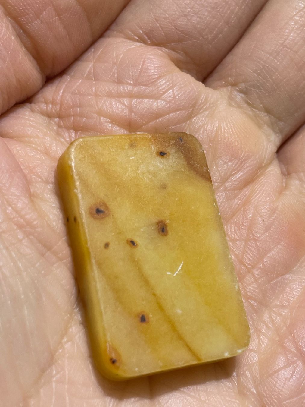 Anhänger: Echte chinesische -Jade Friedensanhänger  Ca.3.5cm – Neu (gemäss Beschreibung) aus Schiers von sisikristall 1