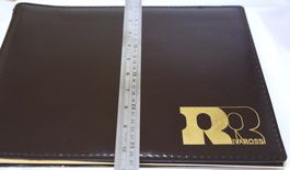 DER RIVAROSSI-CLAN KATALOG VON 1982 IN LEDER GEFASST !!!
