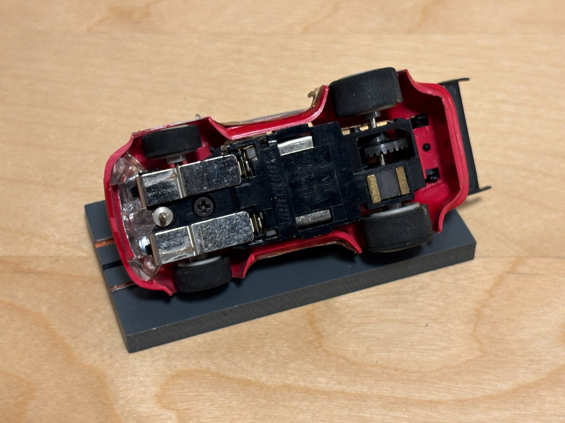 Matchbox Circuits: Matchbox Powertrack Porsche Turbo rot "Esso" – D'occasion à Bülach par h0slotch 8