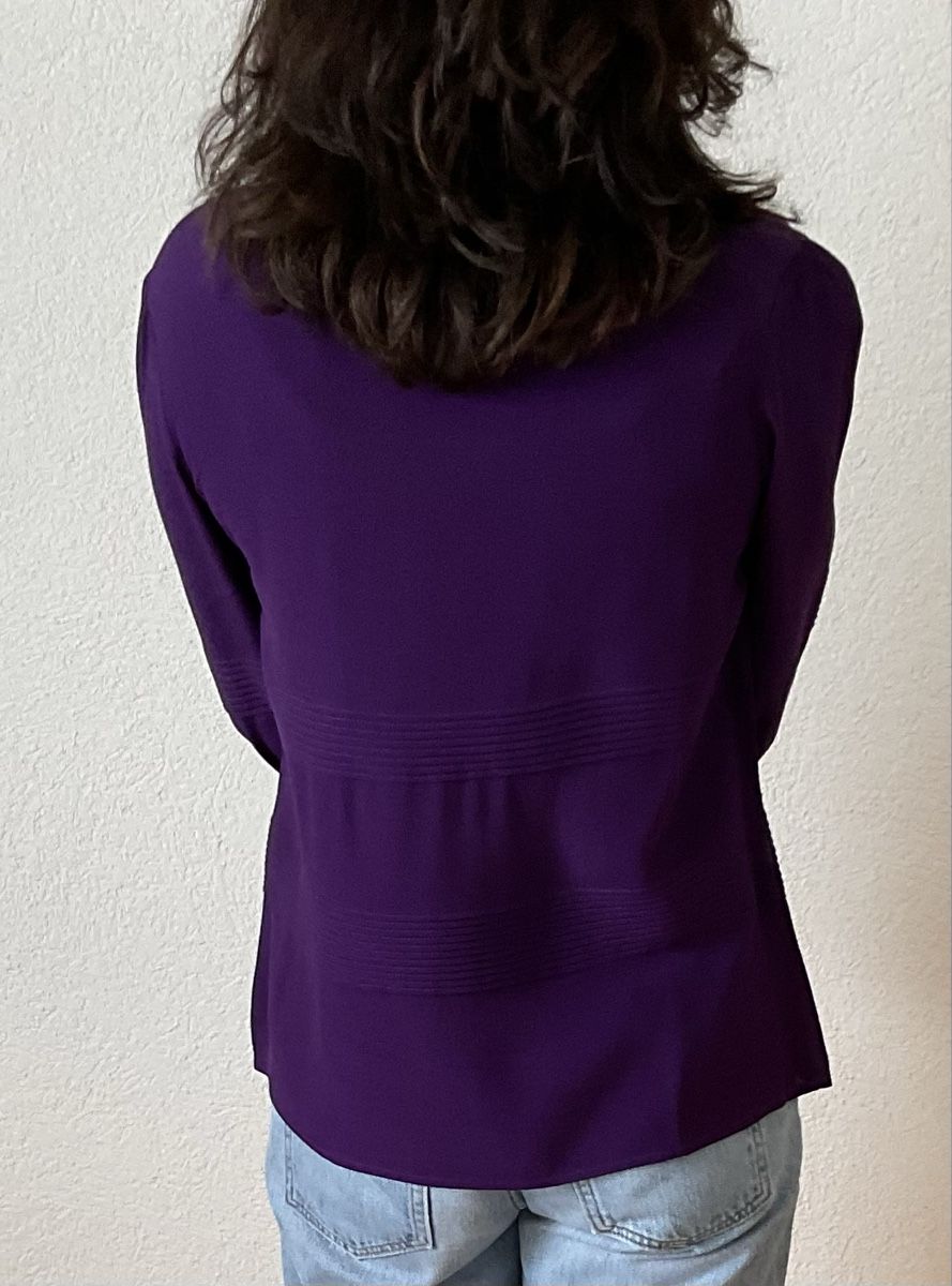 Ba&Sh Camicette: ba&sh top violet foncé – Nuovo e nell'imballaggio originale da Corseaux venduto da Mililaforet75 3