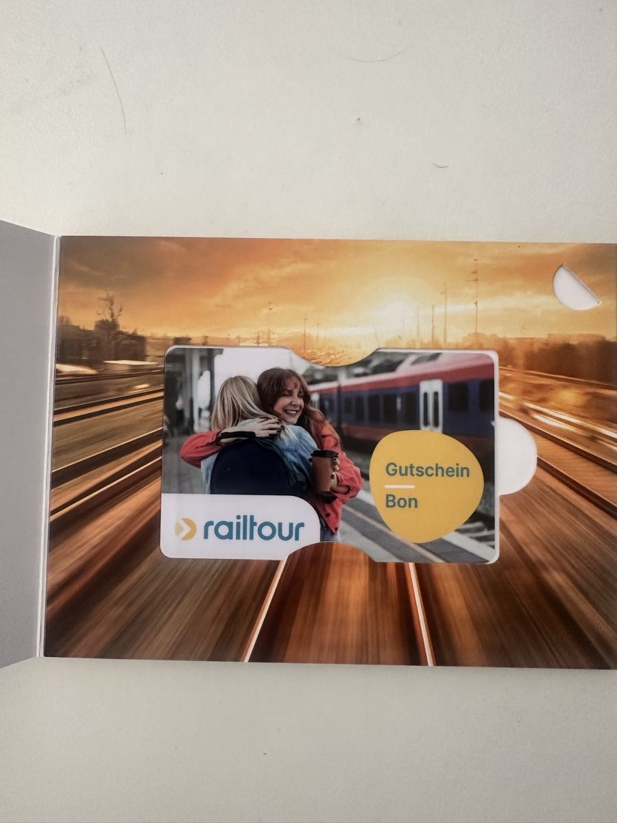 Buoni: railtour Gutschein – Nuovo e nell'imballaggio originale da Hochdorf venduto da Blitzman83 1